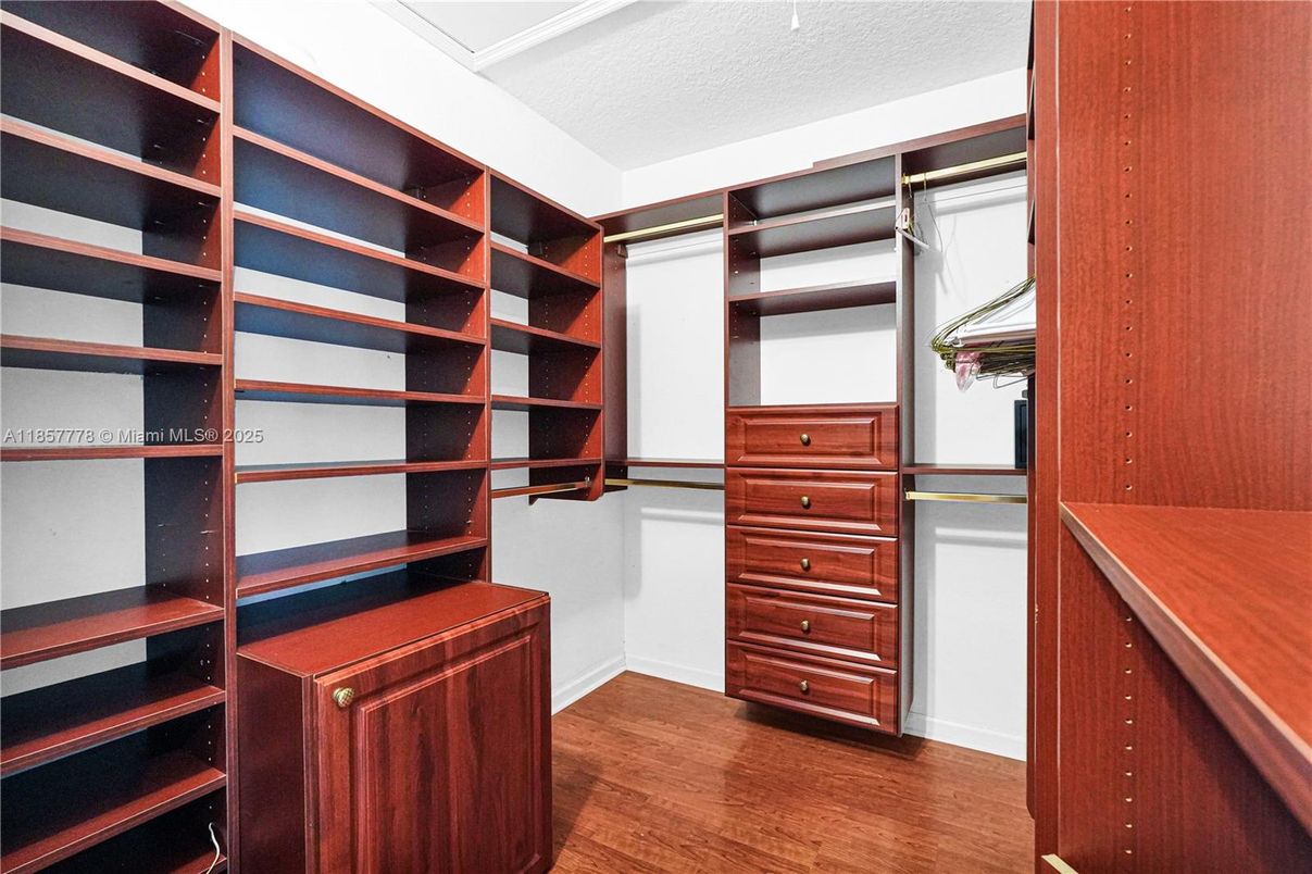 Interior, Walk-in Closets, Wood Texture Flooring