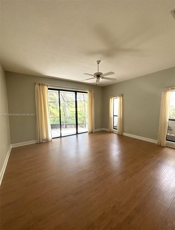 Empty room, Interior, Wood Texture Flooring