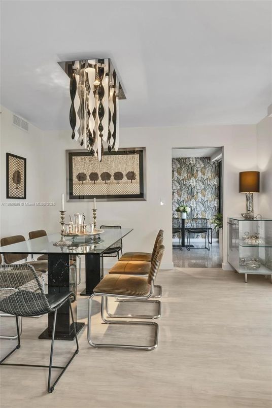 Dining room, Interior, Wood Texture Flooring