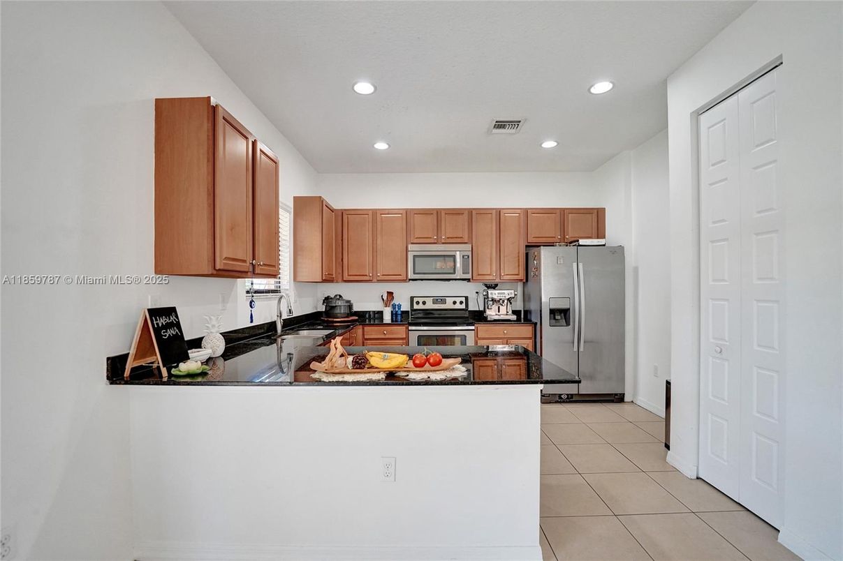 Interior, Kitchen, Recessed Lighting, Stainless Steel Appliances