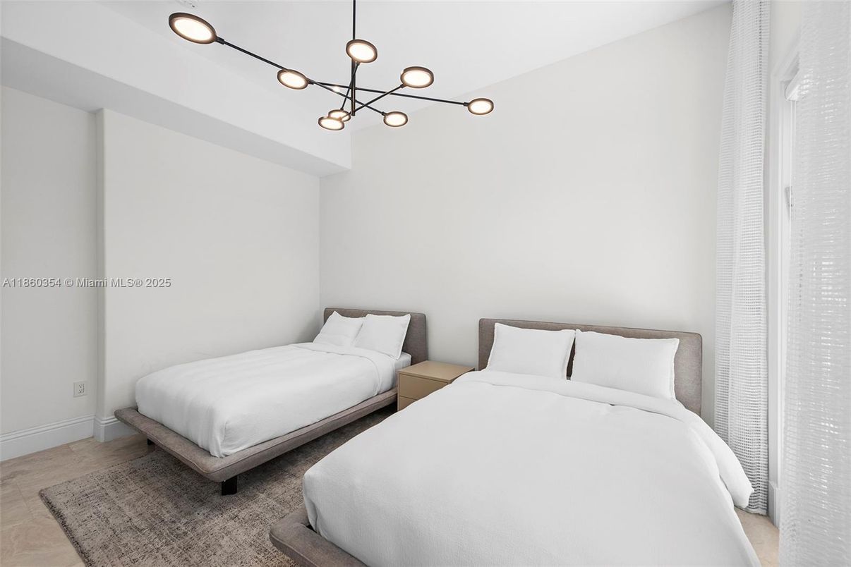Bedroom, Interior, Pendant Lights