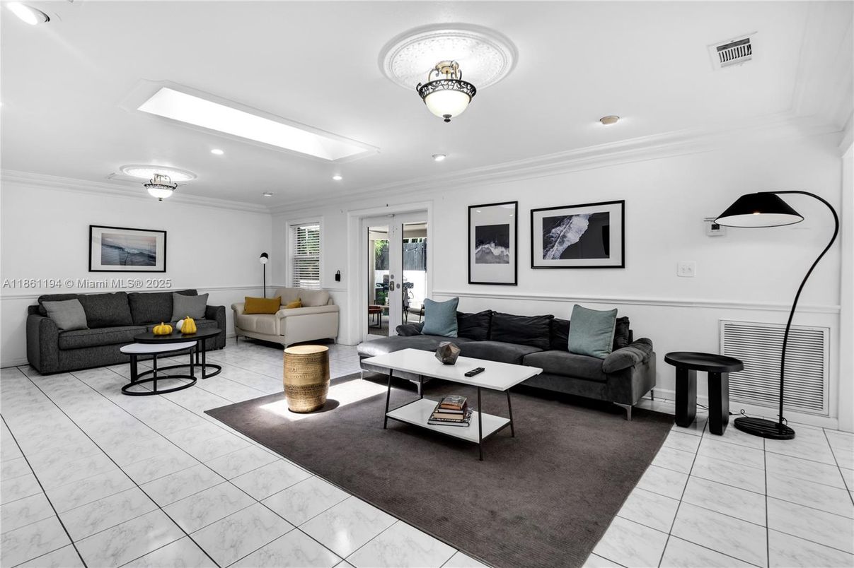 Interior, Living room, Marble, Recessed Lighting