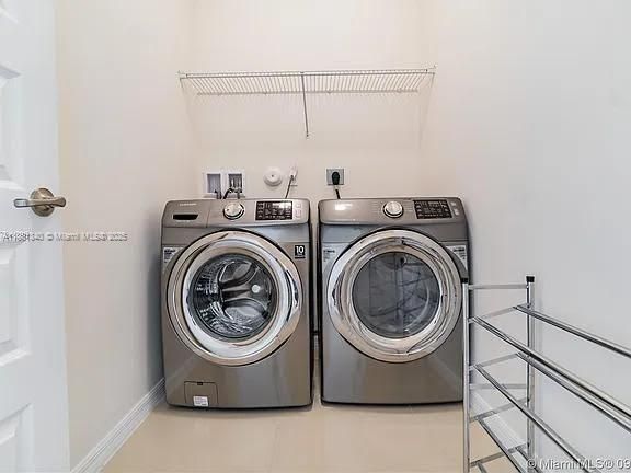 Interior, Washer
