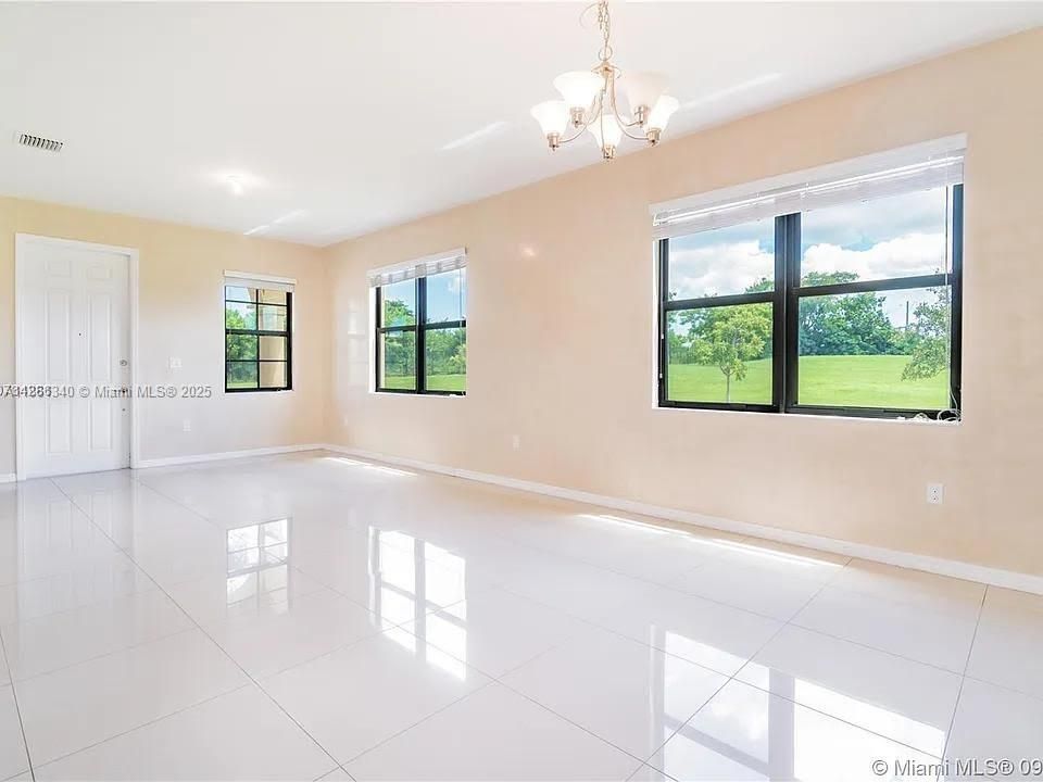 Chandelier, Empty room, Interior
