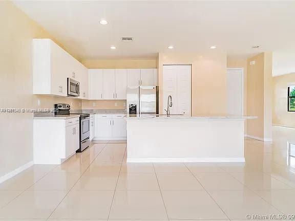 Interior, Kitchen, Recessed Lighting, Stainless Steel Appliances