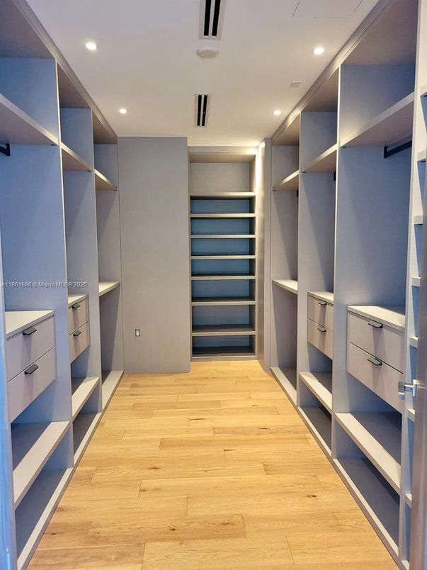 Interior, Recessed Lighting, Walk-in Closets, Wood Texture Flooring