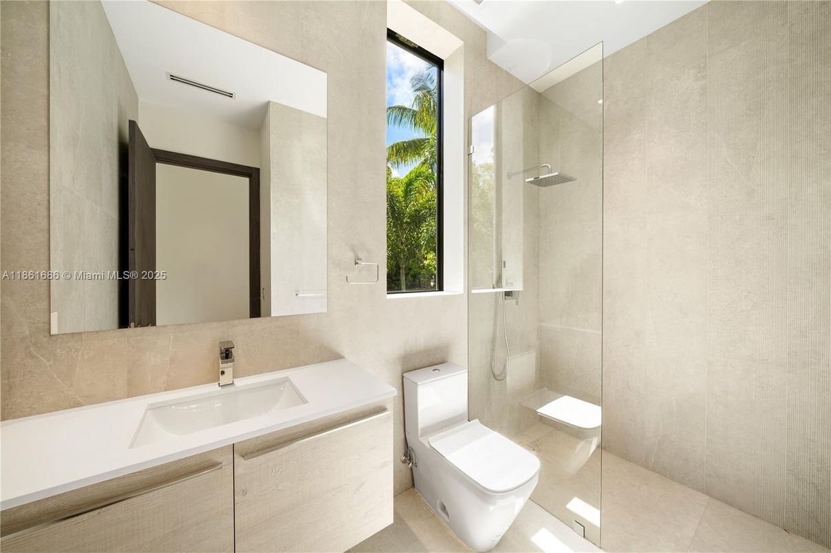 Bathroom, Glass Shower, Interior