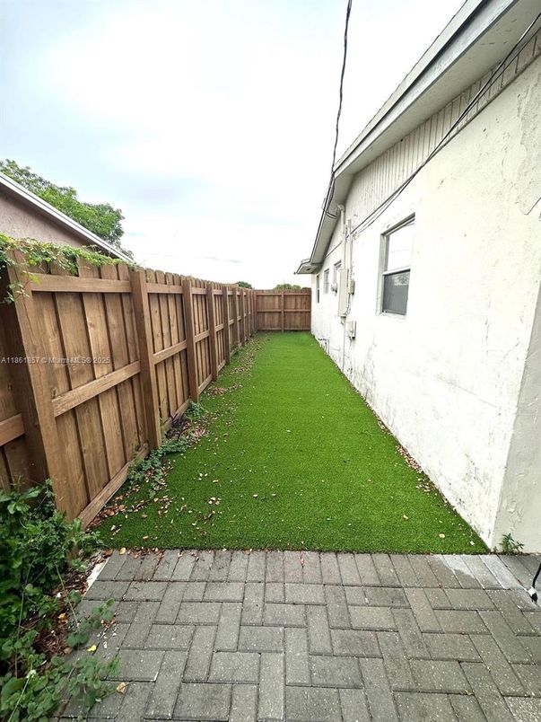 Backyard, Exterior