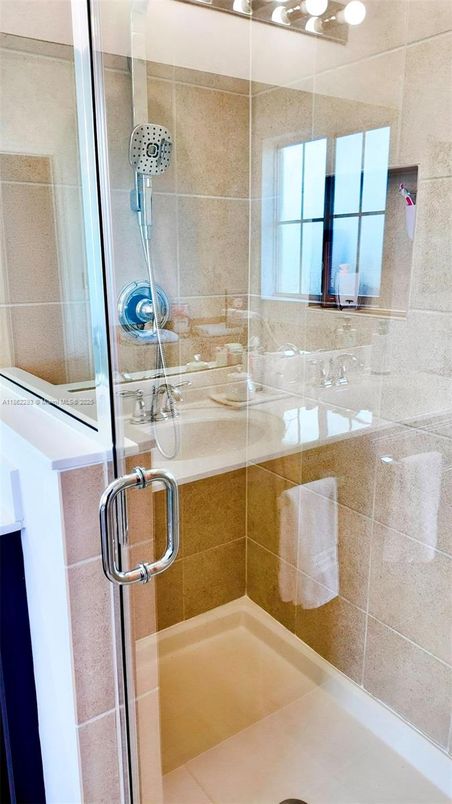Bathroom, Glass Shower, Interior