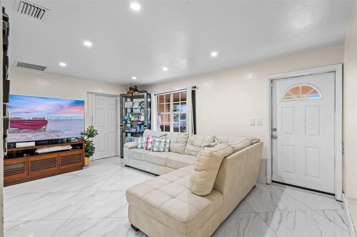 Interior, Living room, Marble, Recessed Lighting