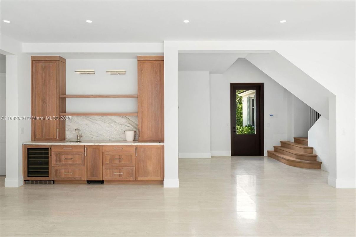 Interior, Marble Walls, Recessed Lighting