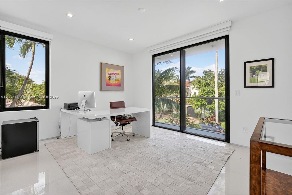 Home Office, Interior, Recessed Lighting
