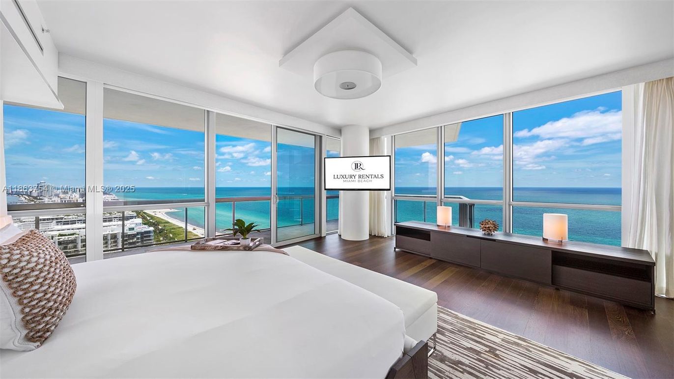 Bedroom, Interior, Water, Wood Texture Flooring