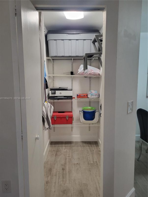 Interior, Walk-in Closets, Wood Texture Flooring