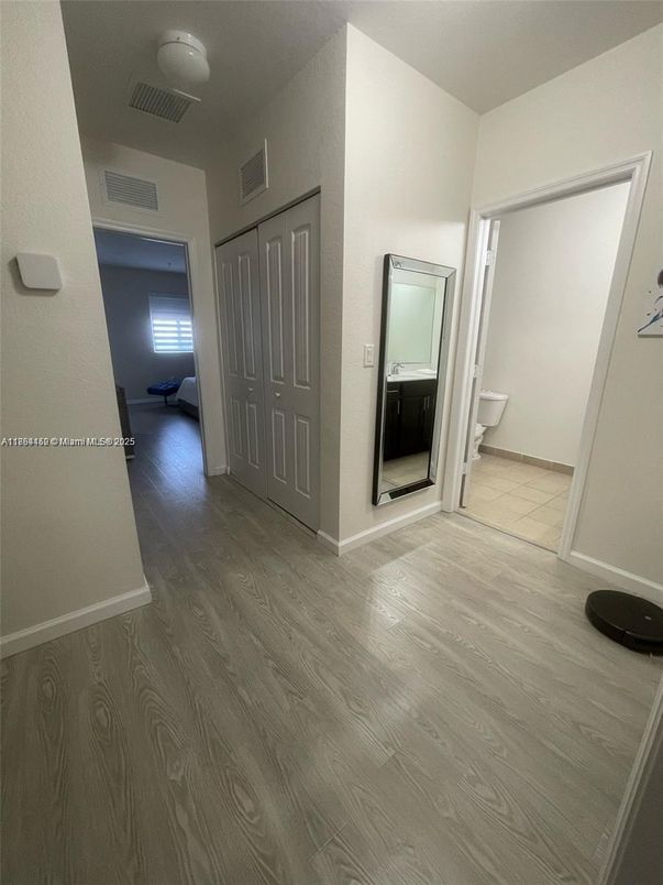 Bathroom, Empty room, Interior, Wood Texture Flooring