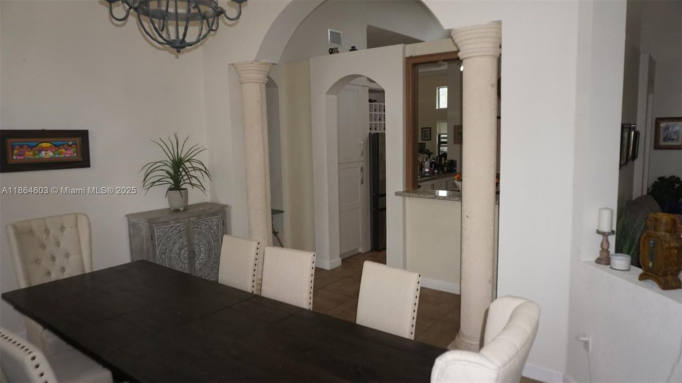 Dining room, Interior