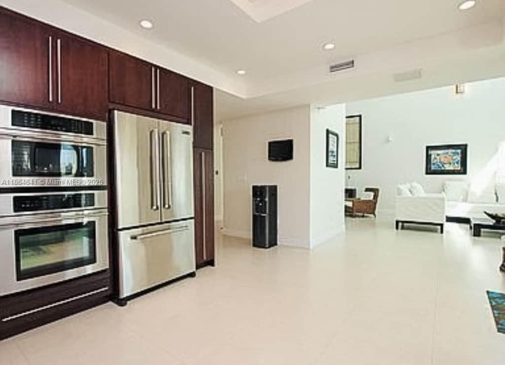 Dining room, Interior, Kitchen, Living room, Recessed Lighting, Stainless Steel Appliances