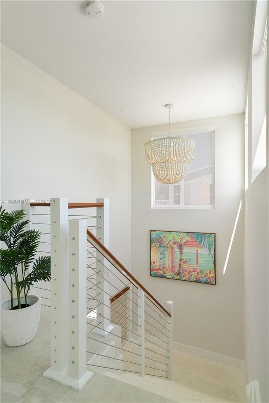 Chandelier, Interior