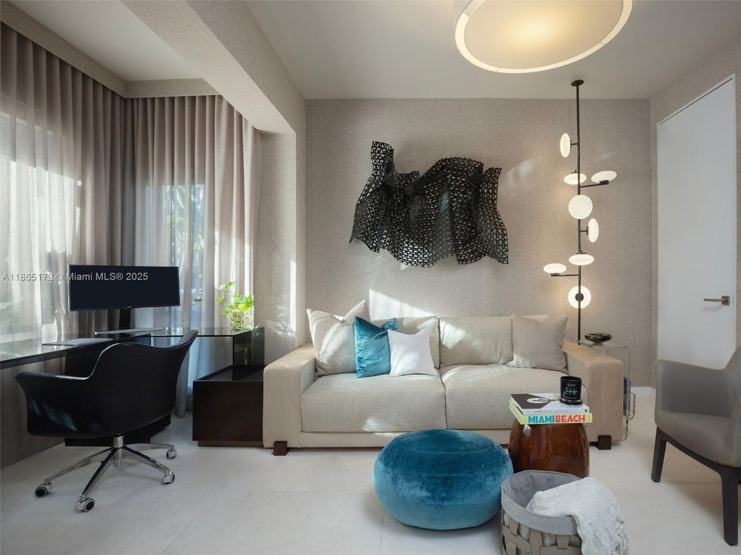 Home Office, Interior, Living room, Pendant Lights