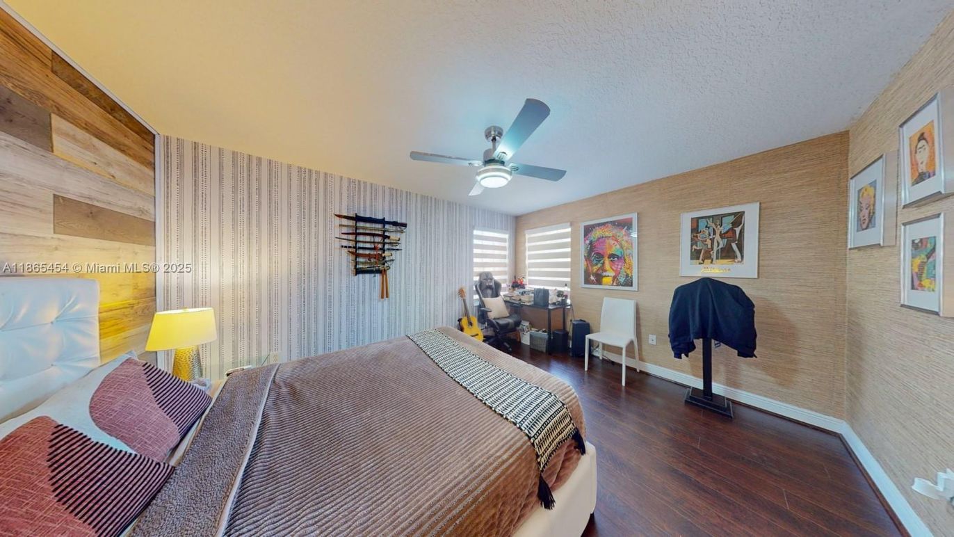 Bedroom, Interior, Wood Texture Flooring, Wooden Walls
