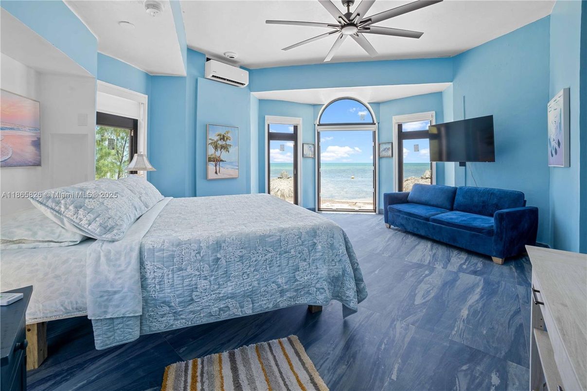 Bedroom, Interior, Water, Wood Texture Flooring