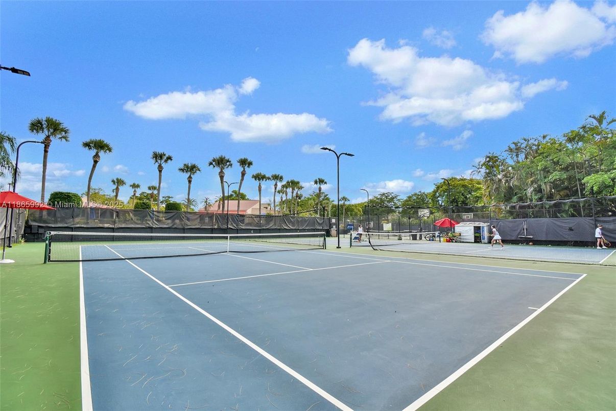 Exterior, Tennis Courts
