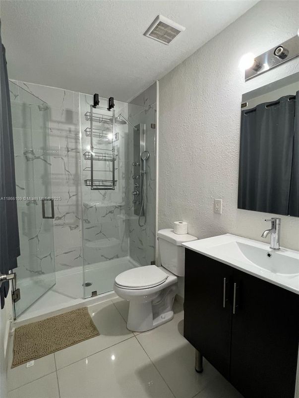 Bathroom, Glass Shower, Interior, Marble Walls