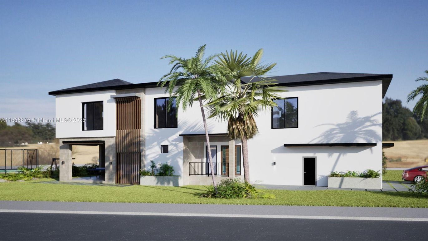 Backyard, Exterior, Facade, Modern