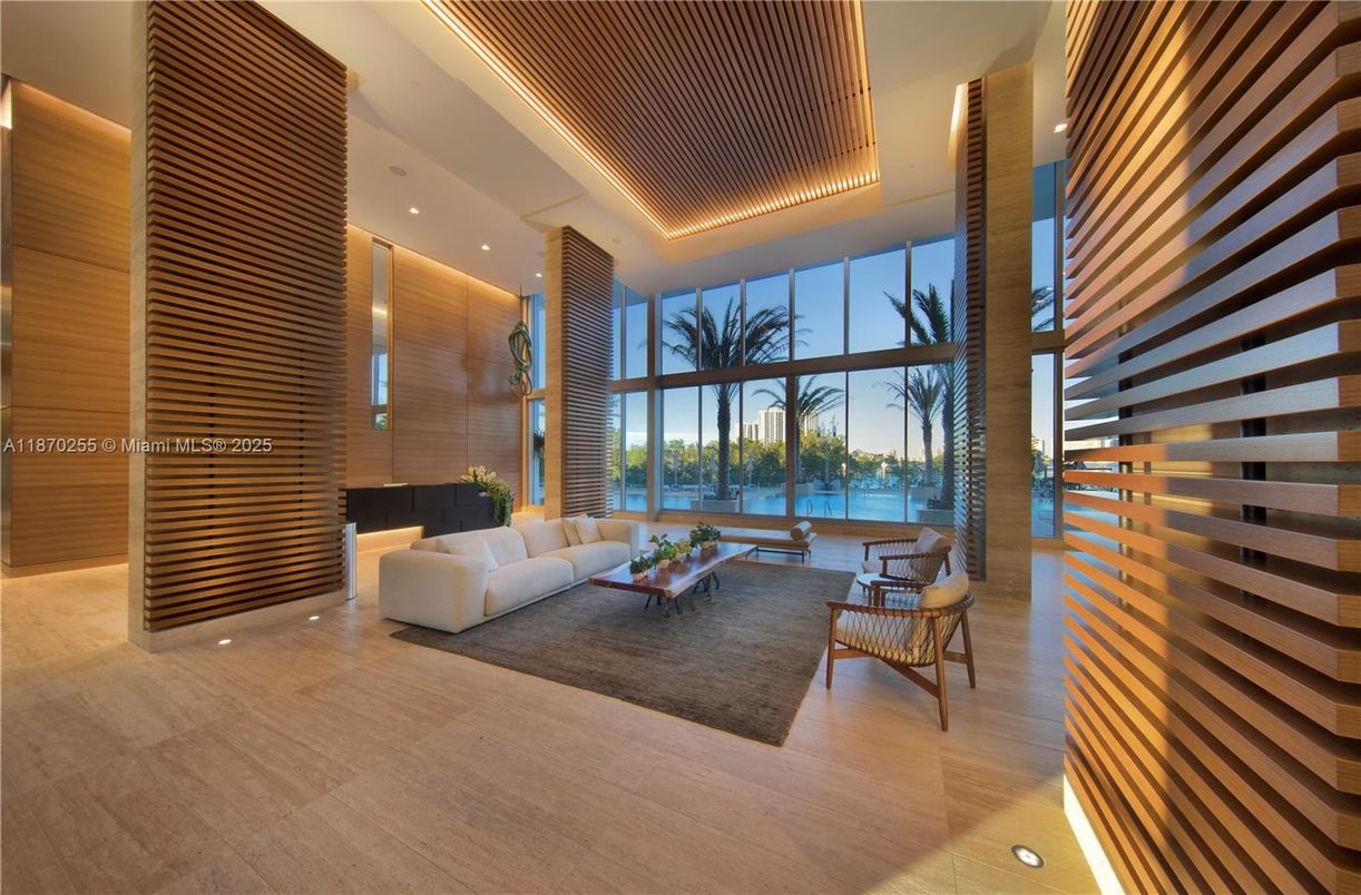 Interior, Living room, Recessed Lighting, Water, Wood Texture Flooring