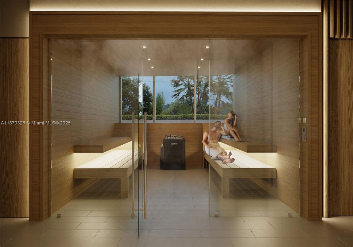 Interior, Sauna Room