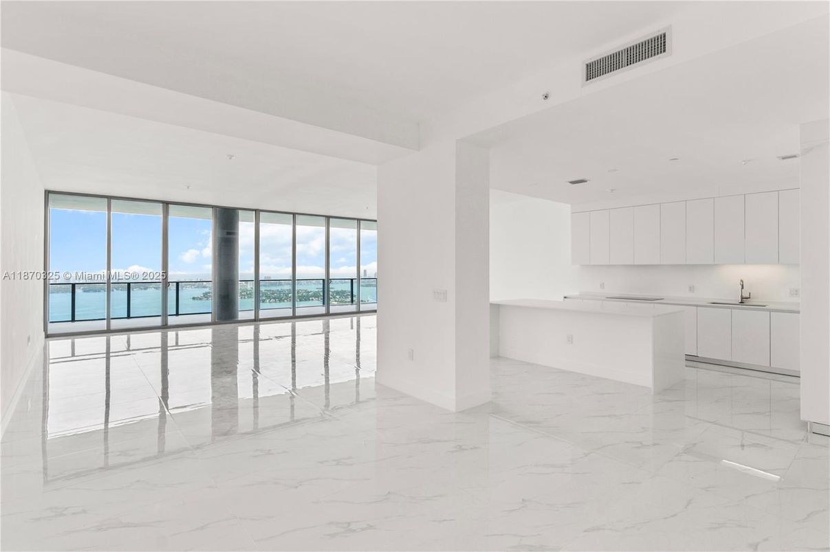 Interior, Kitchen, Marble, Recessed Lighting, Water