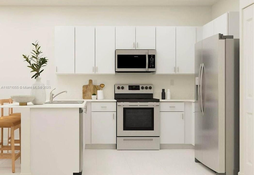 Interior, Kitchen, Stainless Steel Appliances