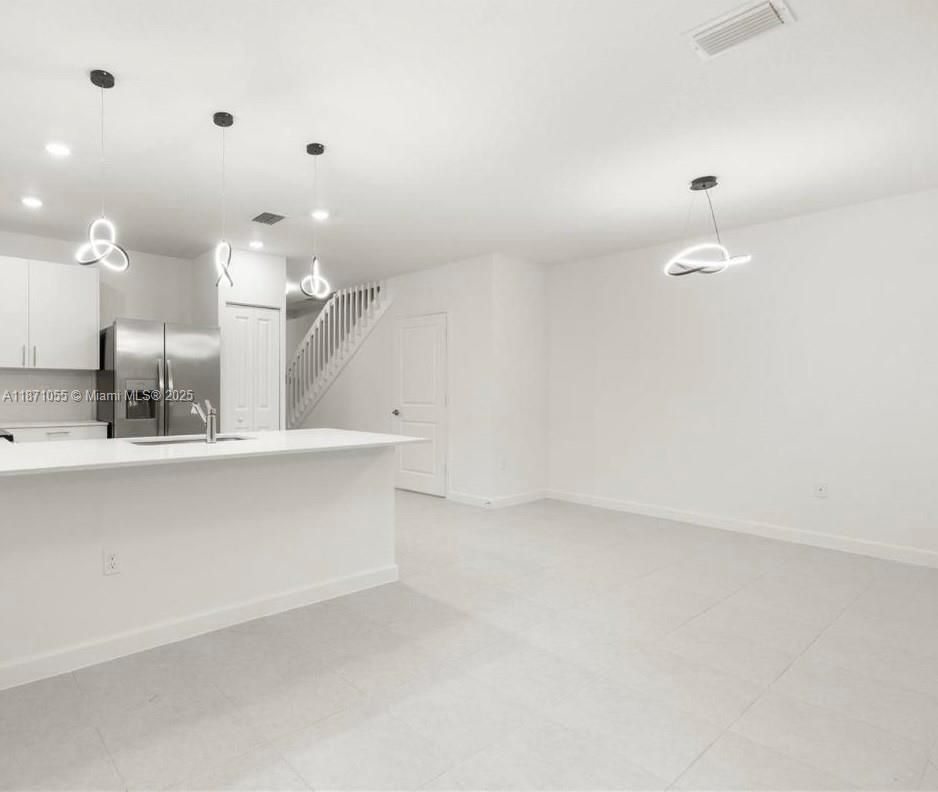 Interior, Kitchen, Pendant Lights, Recessed Lighting
