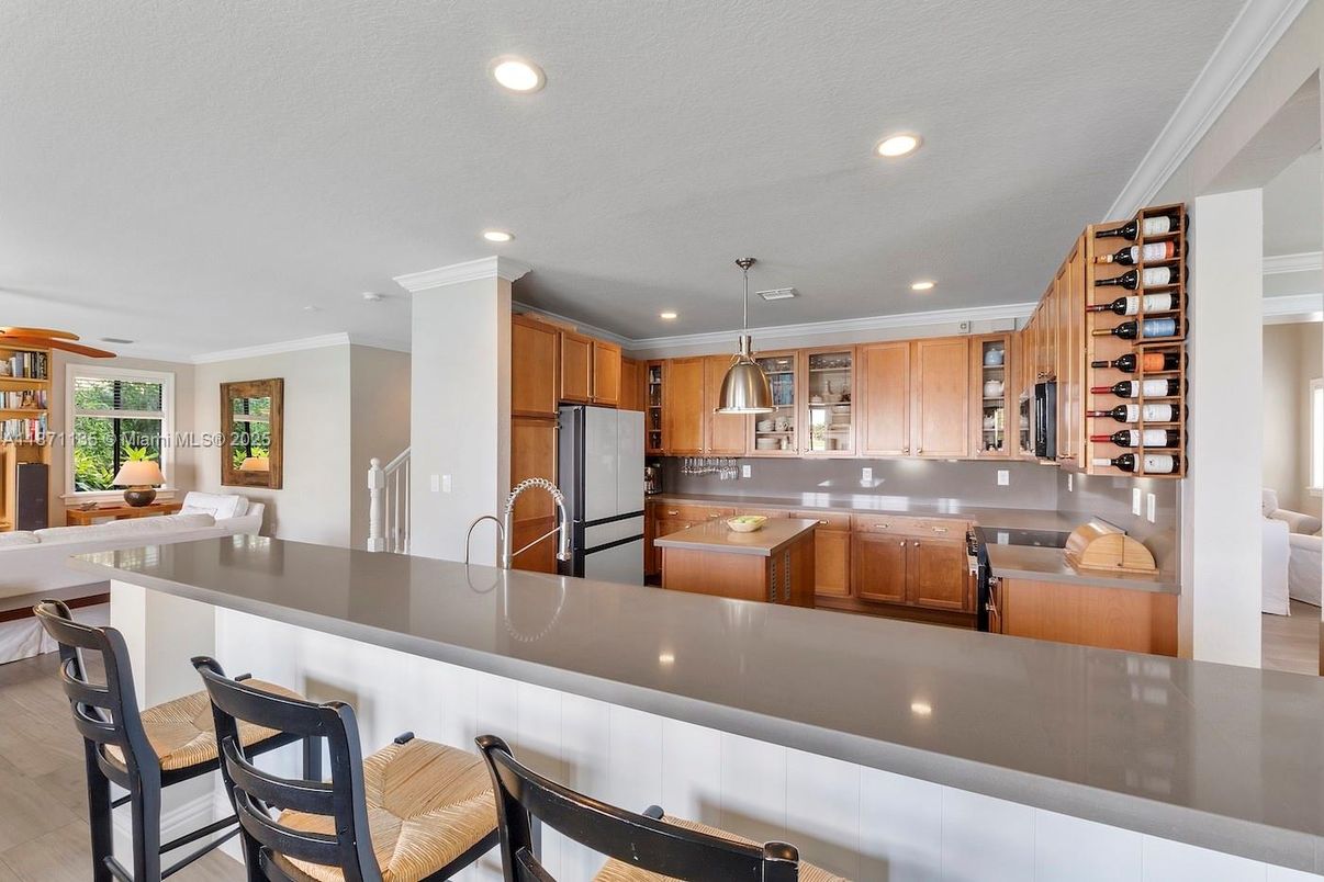 Interior, Kitchen, Pendant Lights, Recessed Lighting