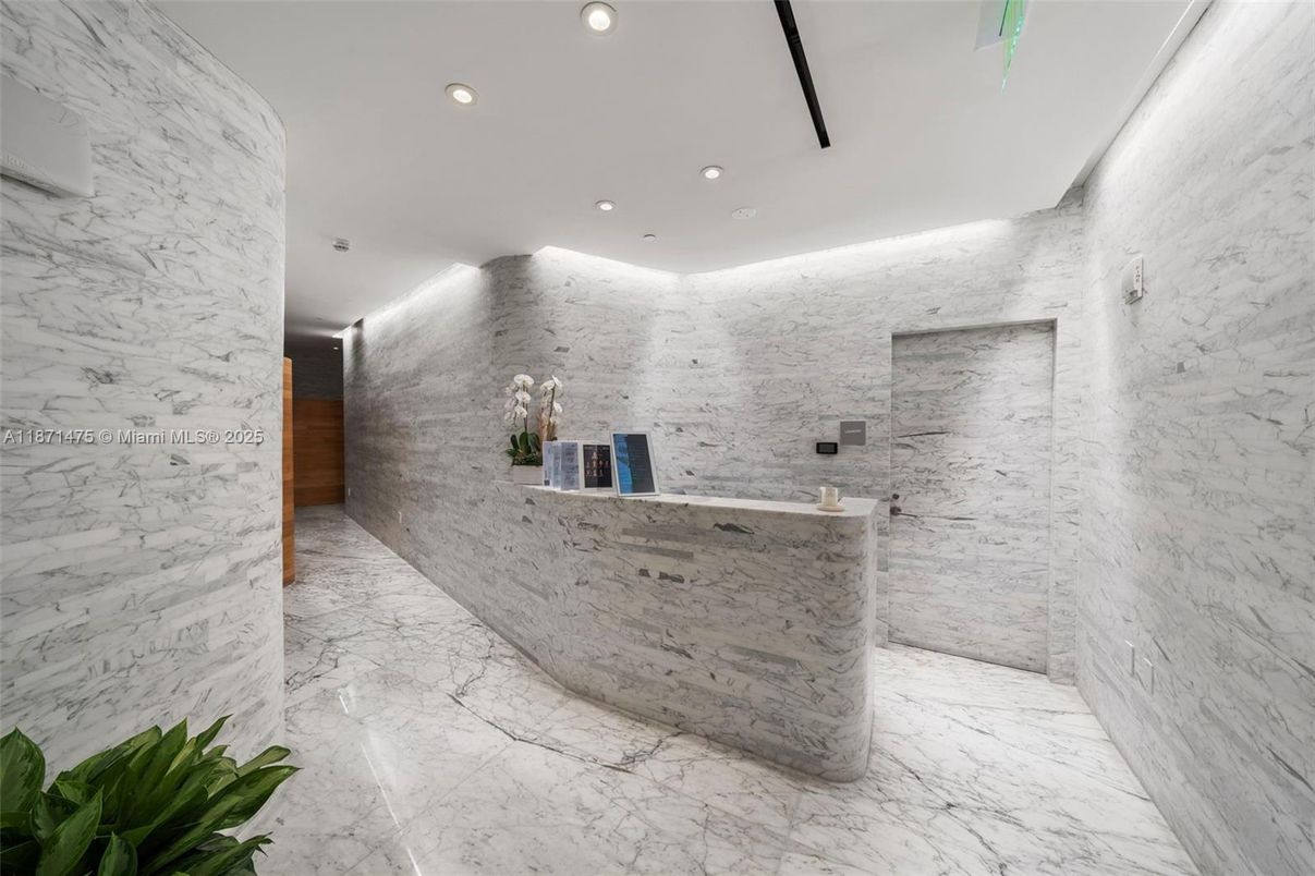 Interior, Marble, Marble Walls, Recessed Lighting