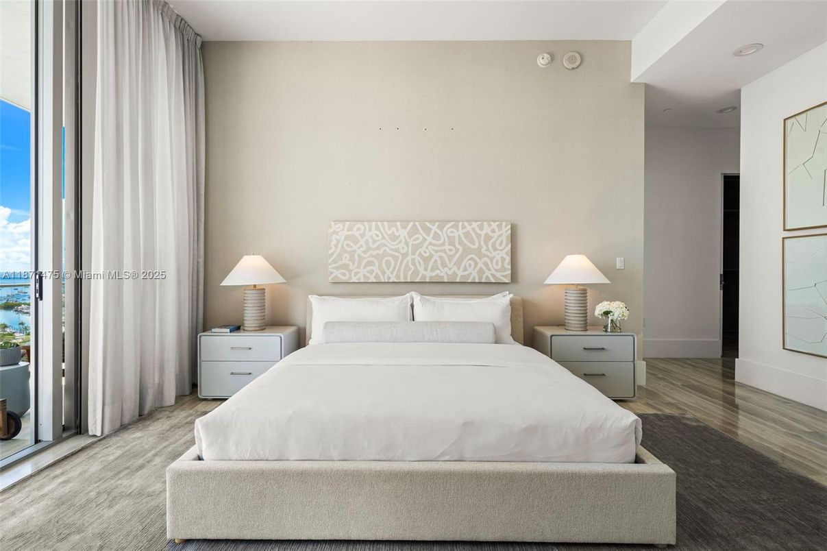 Bedroom, Interior, Water, Wood Texture Flooring