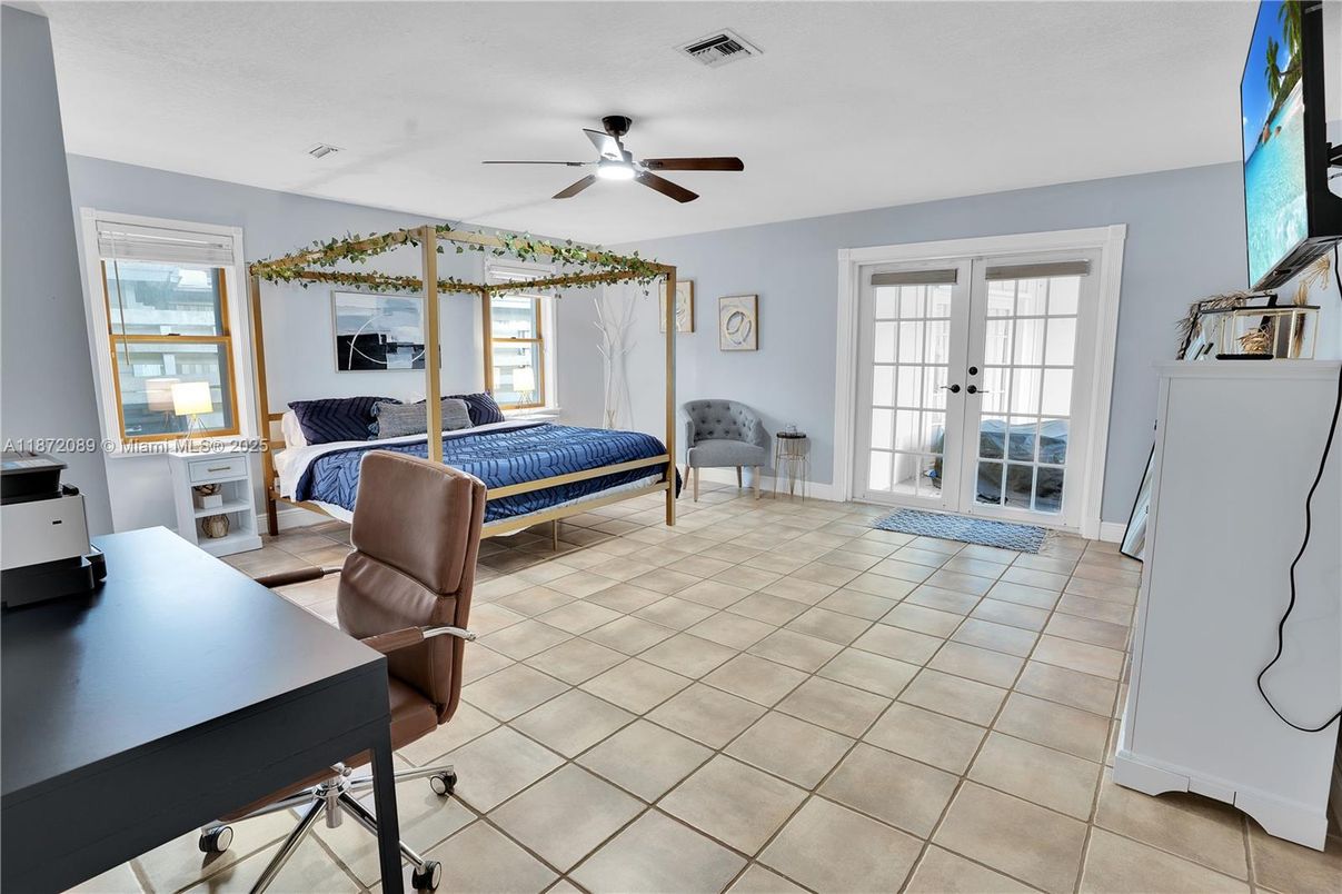 Bedroom, Home Office, Interior