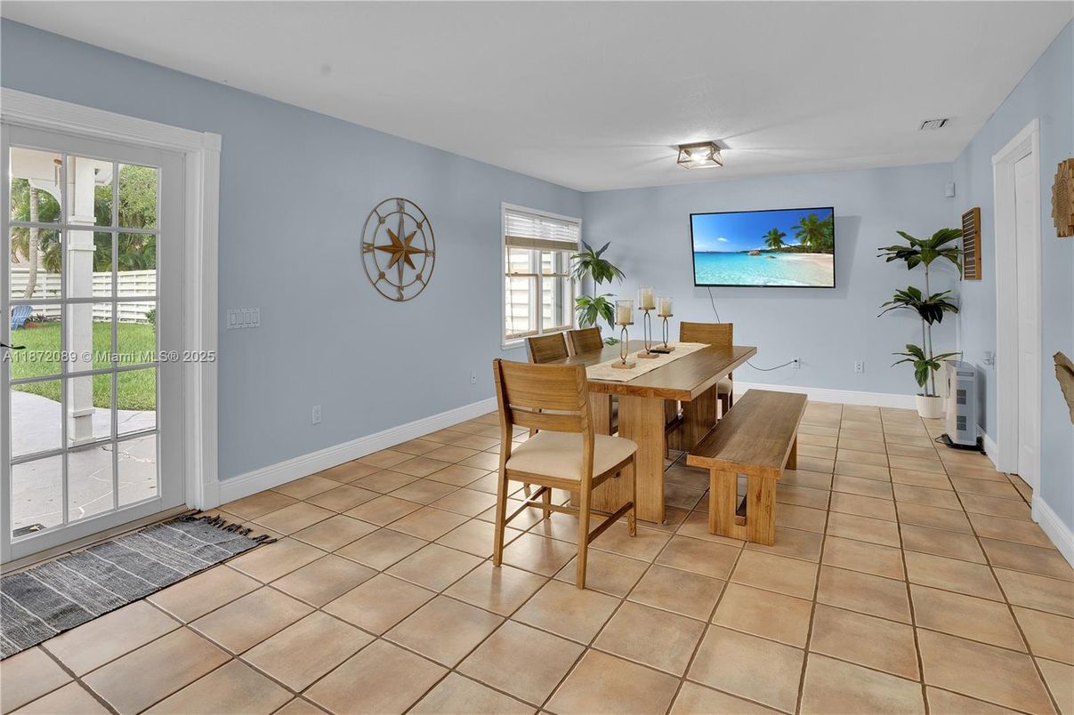 Dining room, Interior
