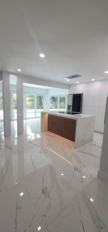 Interior, Marble, Recessed Lighting