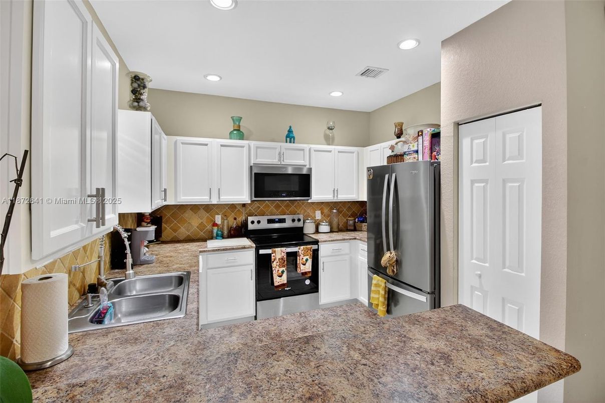 Interior, Kitchen, Recessed Lighting, Stainless Steel Appliances
