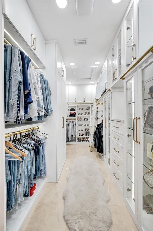 Interior, Recessed Lighting, Walk-in Closets