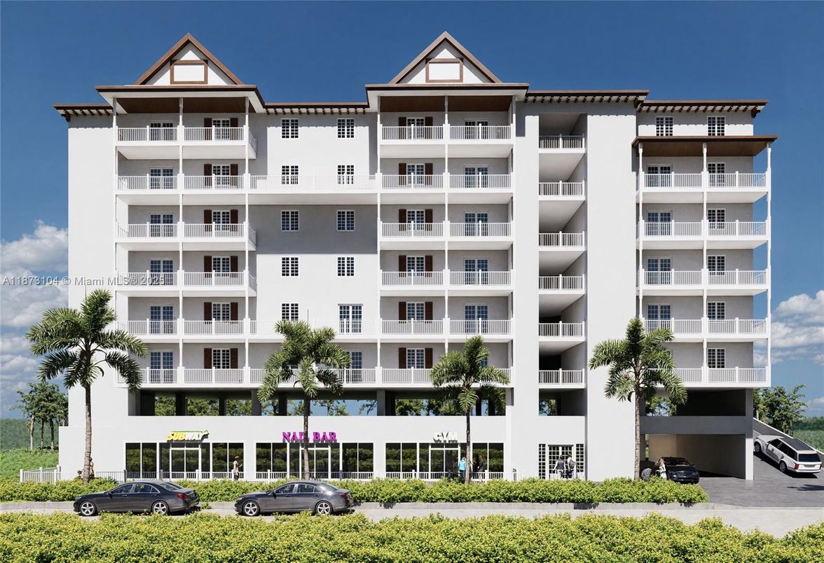 Exterior, Facade, Condo Building