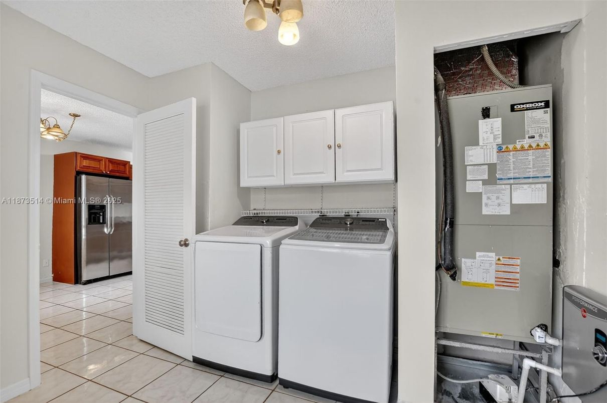 Interior, Utility Closets, Washer