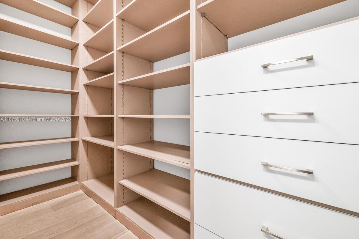 Interior, Walk-in Closets, Wood Texture Flooring
