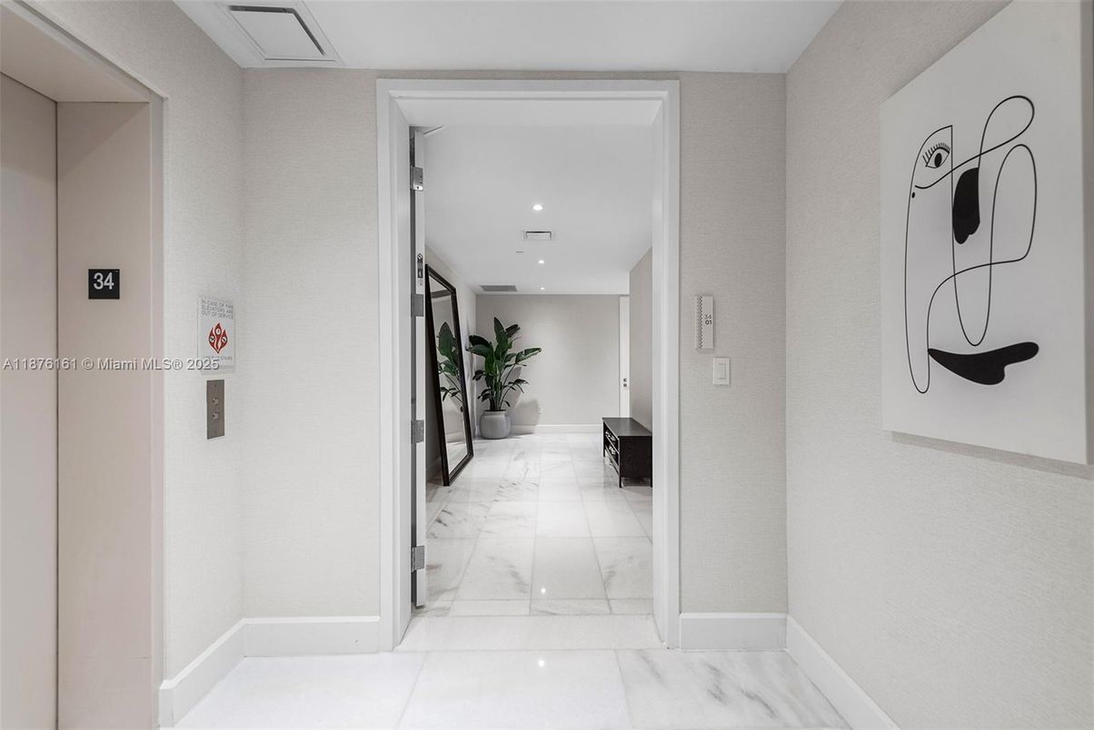 Interior, Marble, Recessed Lighting