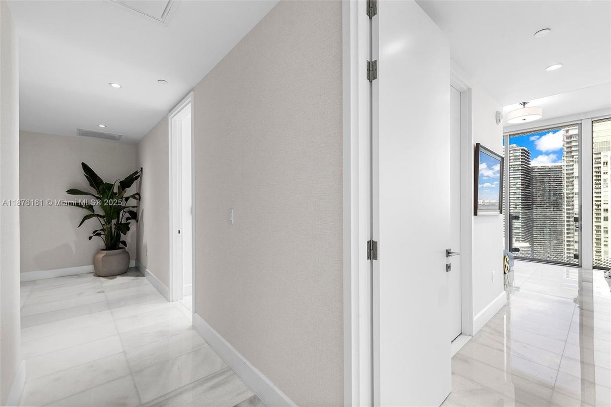 Interior, Marble, Recessed Lighting