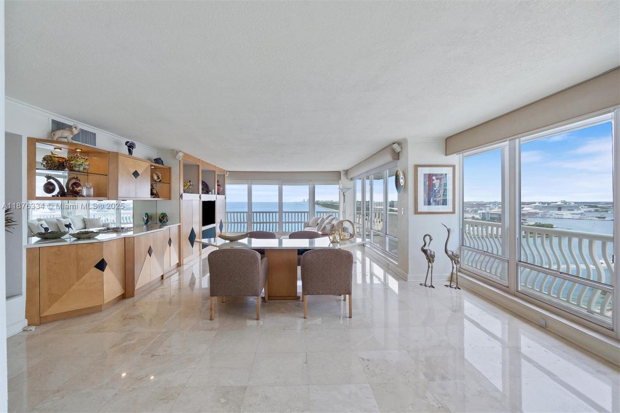 Dining room, Interior, Water