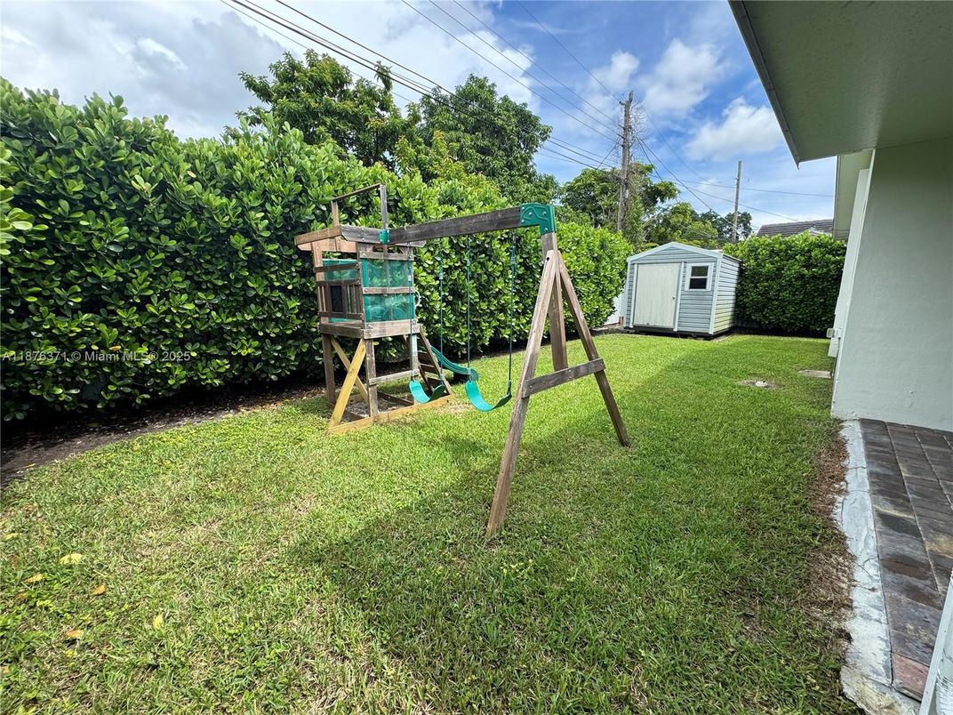 Backyard, Exterior, Playground