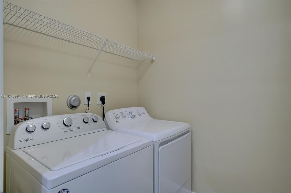 Interior, Utility Closets, Washer
