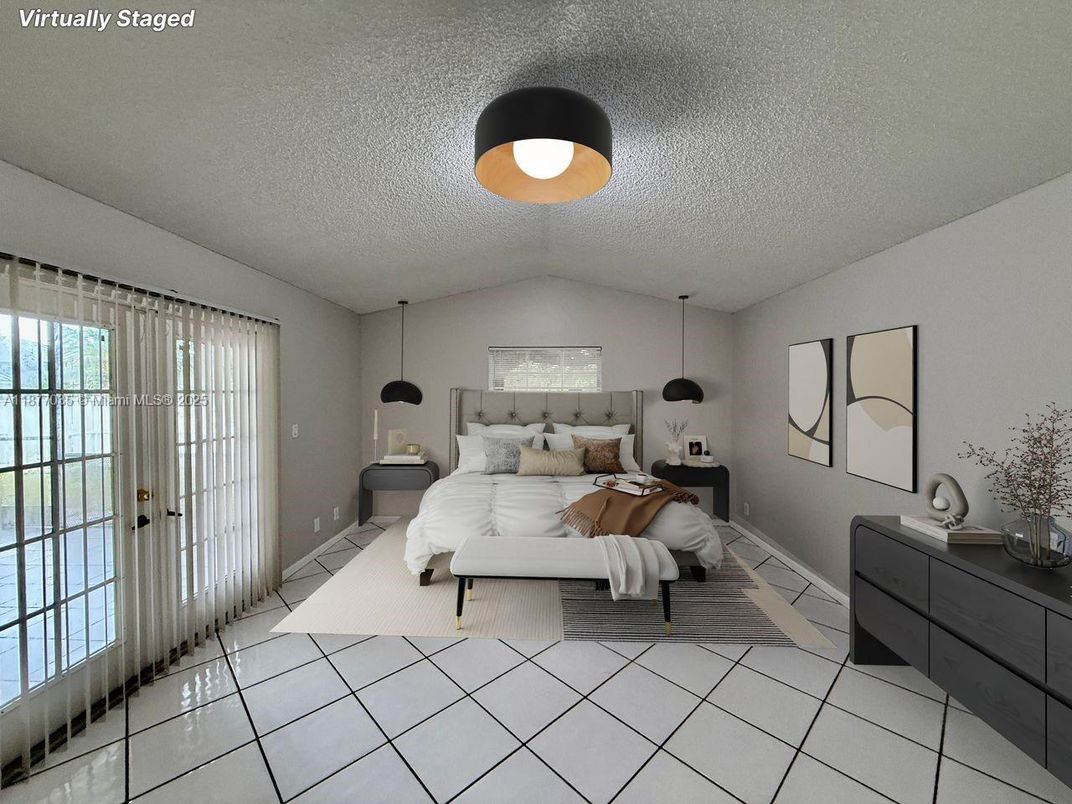 Bedroom, Interior, Pendant Lights